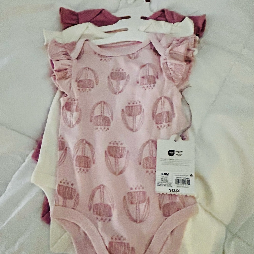 Charming Ruffled Bodysuits for Kids